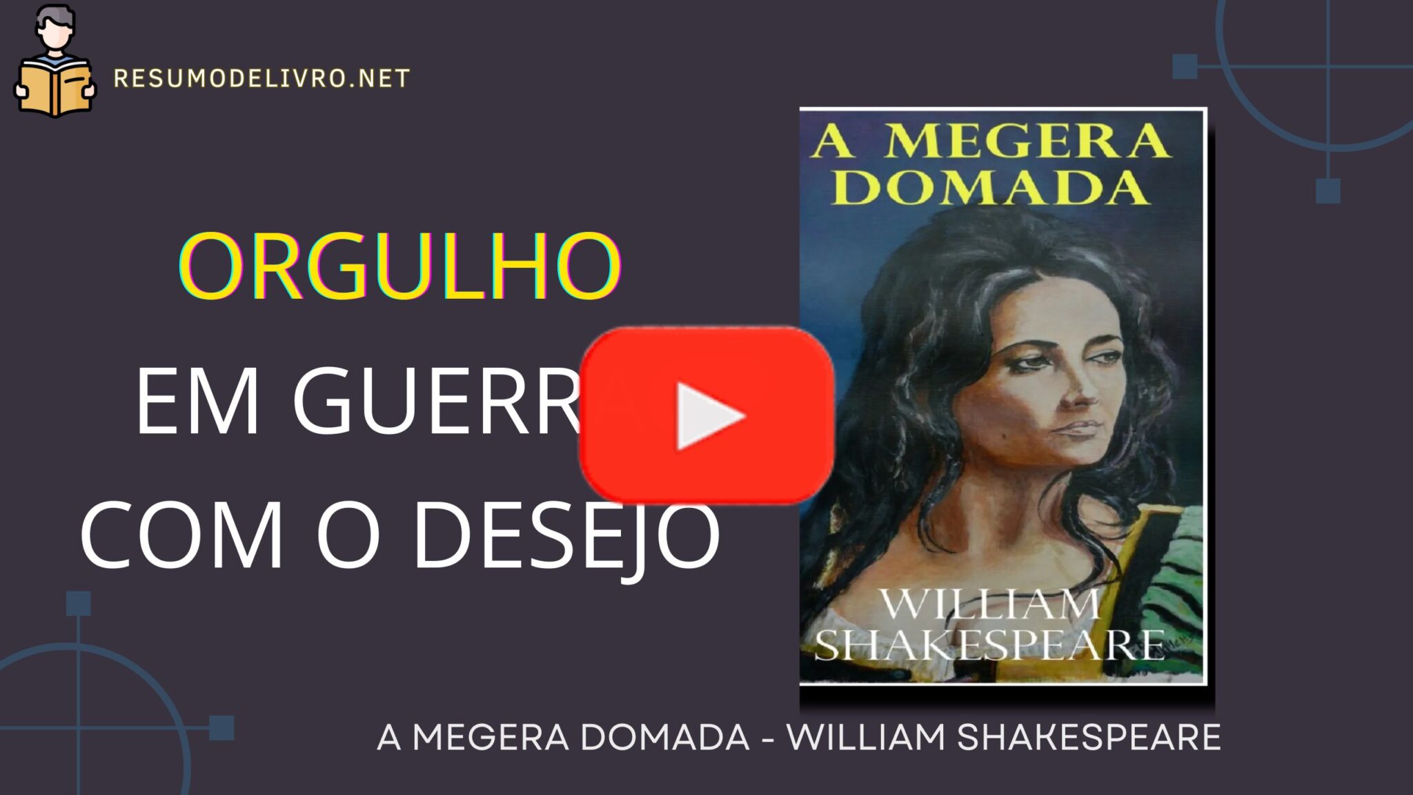 A Megera Domada - Resumo de Livro